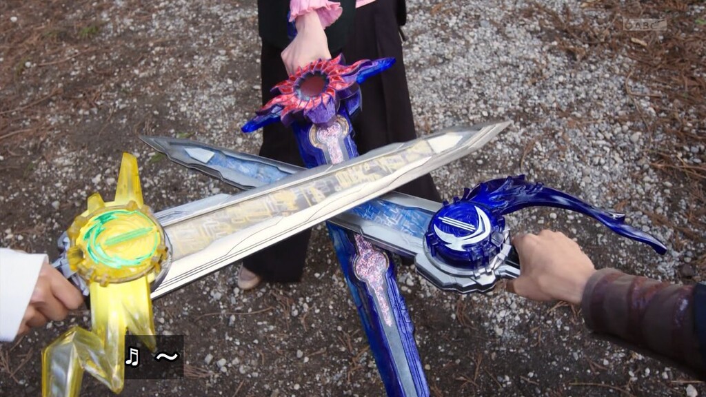 刃王剣クロスセイバー 究極大聖剣 改造品 CSM プロップ 仮面ライダー