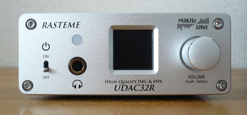USB DAC RASTEME UDAC32R ラステーム ヘッドフォンアンプ HPA PC