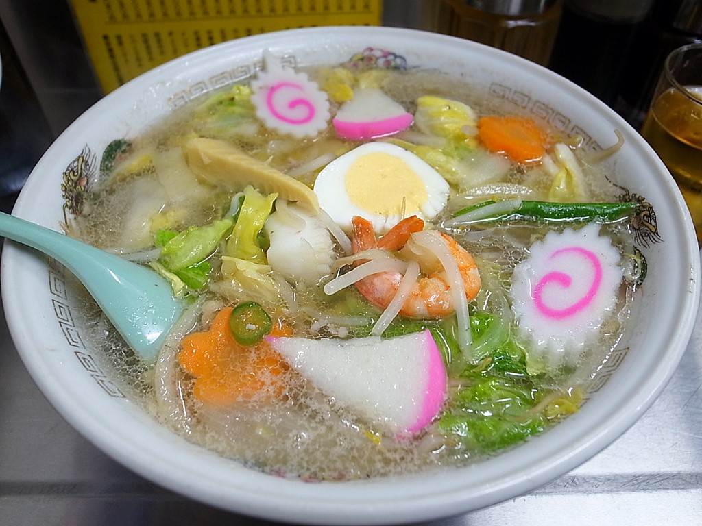 進京亭 桜上水の五目そば ラーメン食べたら書くブログ