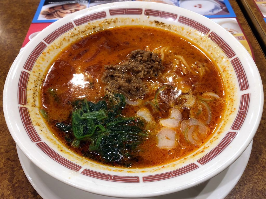 バーミヤンの担担麺は花山椒つき ラーメン食べたら書くブログ