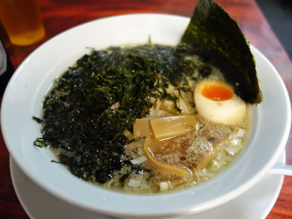 麺処萬馬軒 桜上水の岩のりラーメン ラーメン食べたら書くブログ