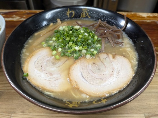新宿「わ蔵」わくらーめん＋豚ちゃんカレー