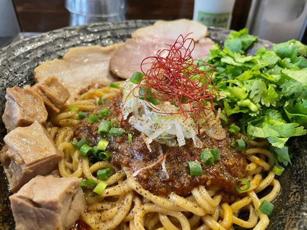 東陽町「らぁ麺 やまぐち 辣式」特製麻婆まぜそば : ラーメン食べたら