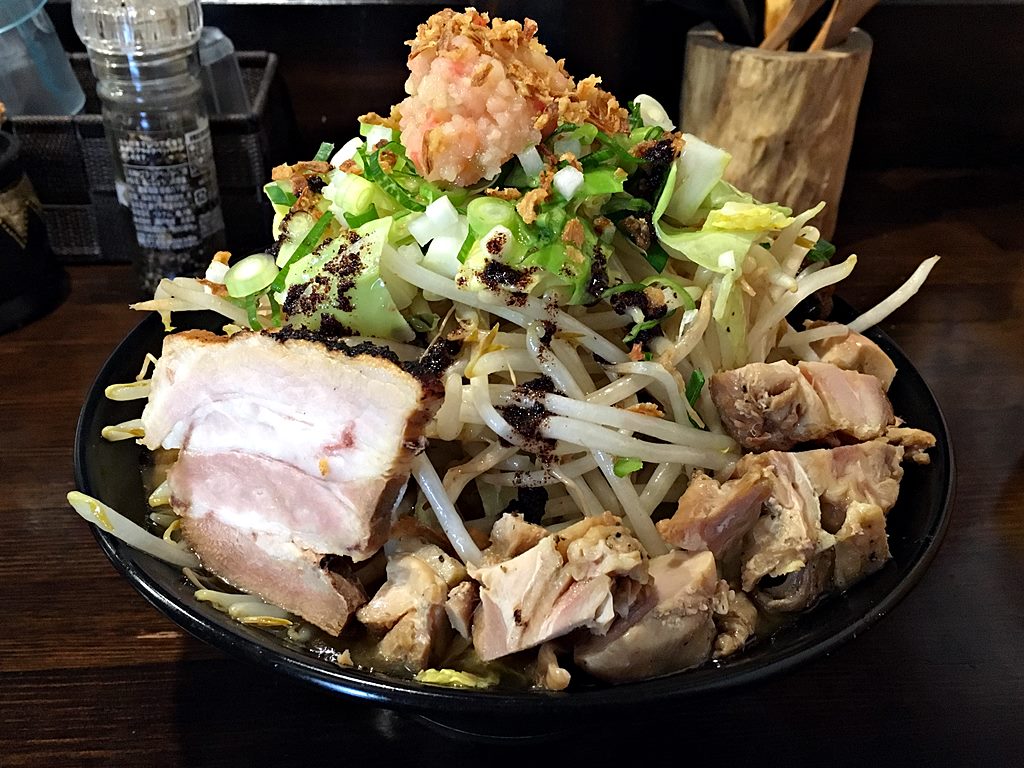 瑞江 光そば の二郎インスパメニューを野菜増しで ラーメン食べたら書くブログ