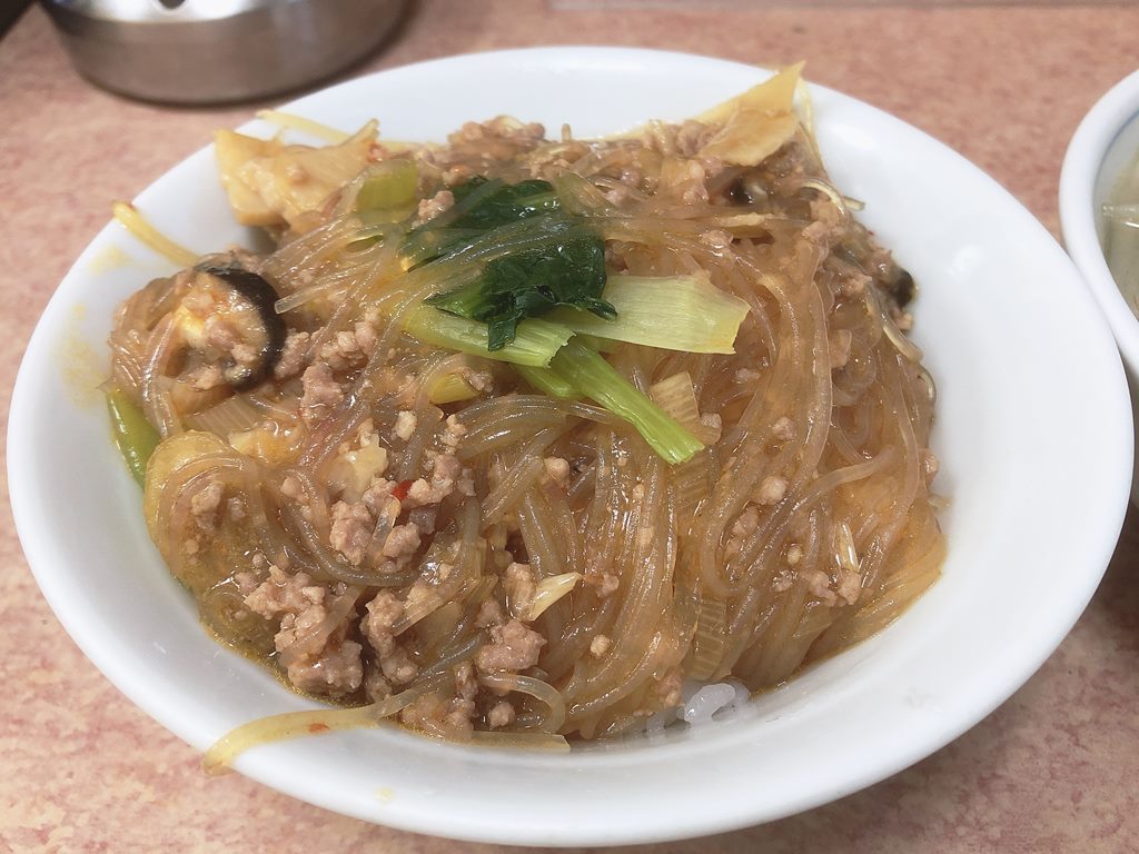 東新宿 太和飯店 麻婆春雨丼とミニたんめん ラーメン食べたら書くブログ 東新宿 太和飯店 麻婆春雨丼とミニたんめん ラーメン食べたら書くブログ