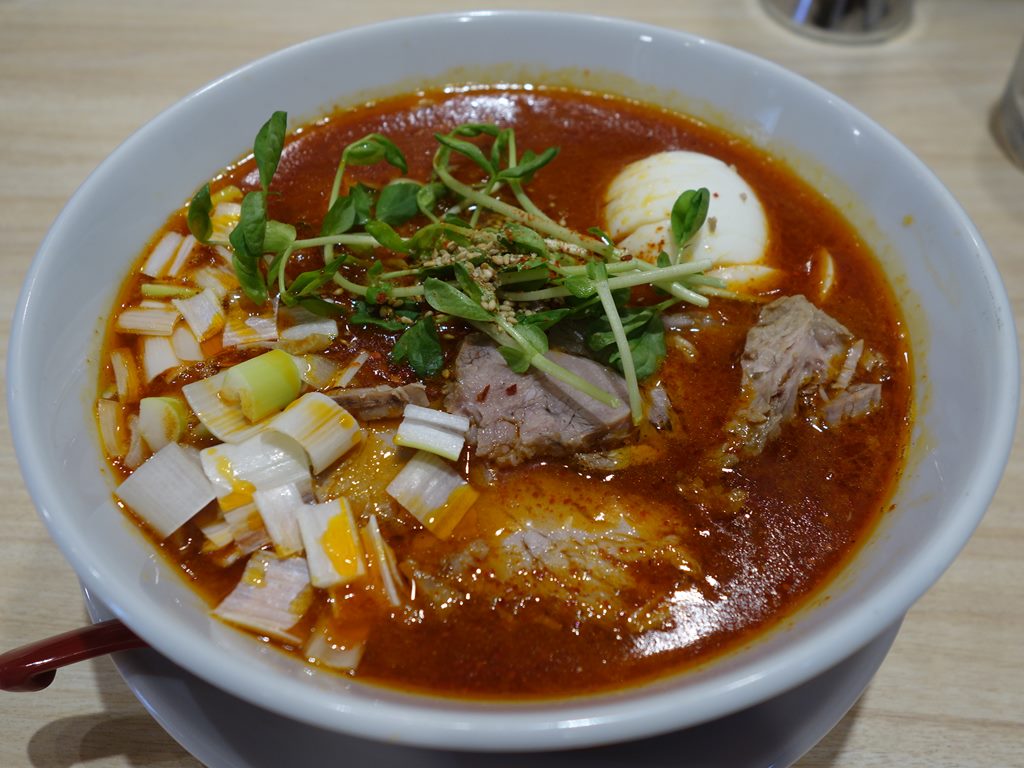 tokyohot  e728 西葛西「麺や えいちつー」Tokyo Hot 東熱辛麺 : ラーメン食べたら書くブログ