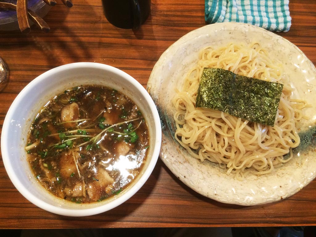 くぼ田 東新宿の豚バラきのこつけ麺 ラーメン食べたら書くブログ