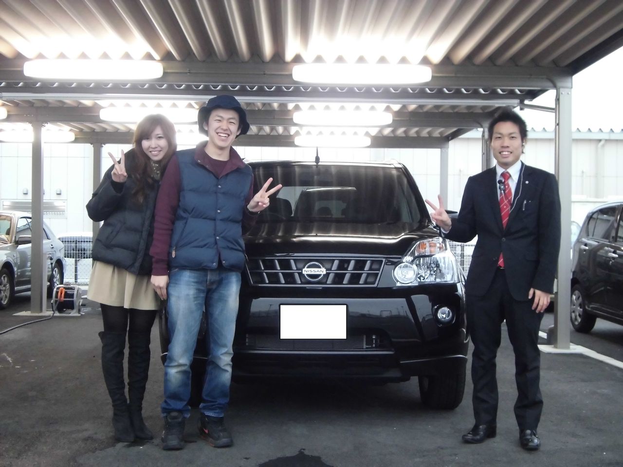 H年 日産 エクストレイル x 4wd ダイヤモンドブラック ご納車致しました ネクステージ クラスポ蒲郡 ブログ