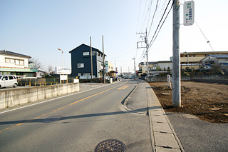 若松原分譲地隣接道路02