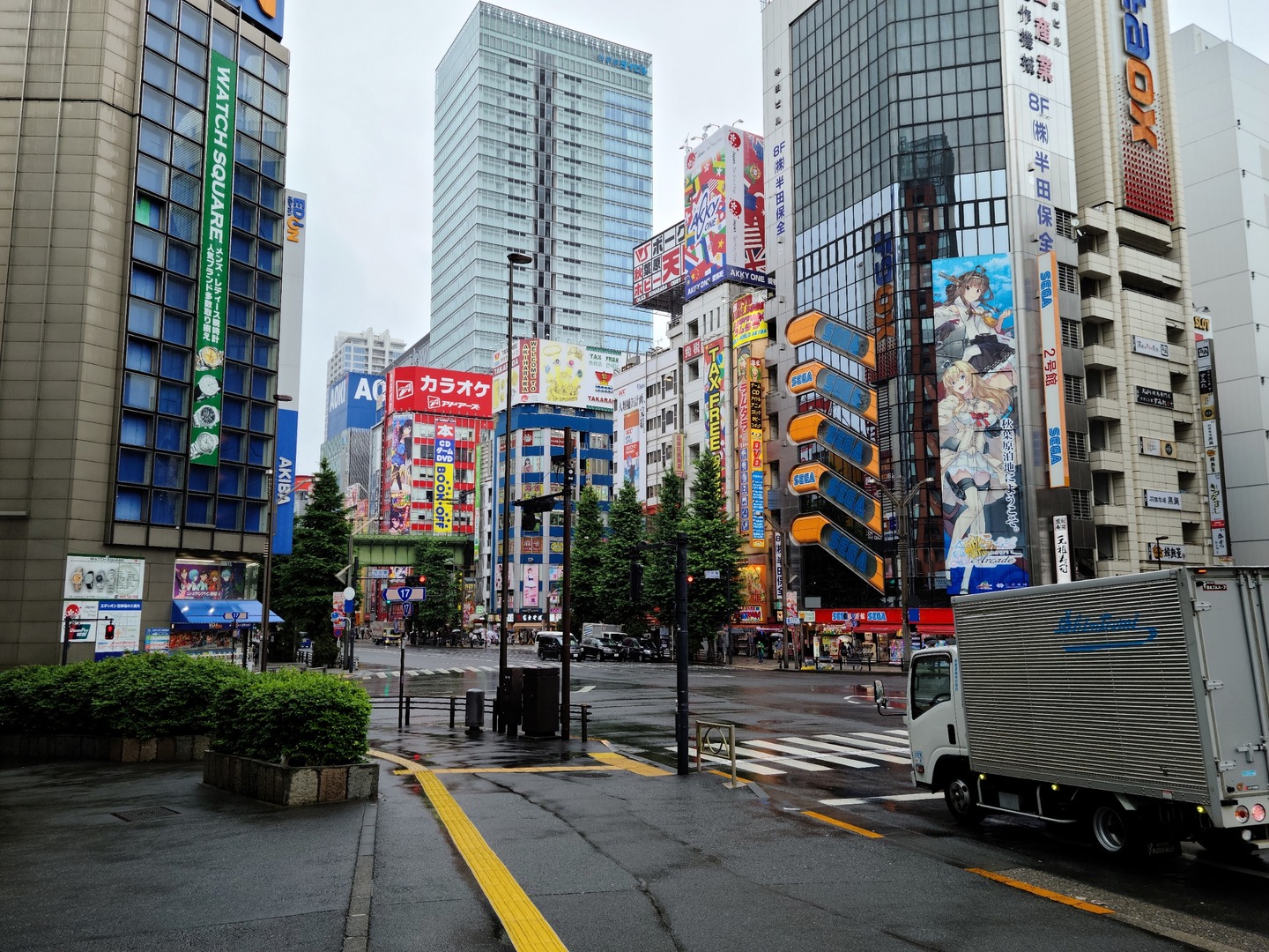 万世橋から見た秋葉原