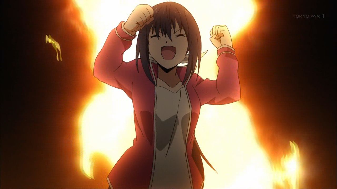 燃えてキターッ!