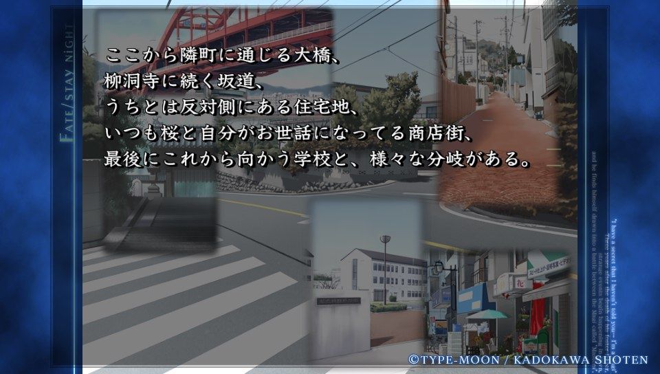 Fate Stay Night日記 セイバールートその3 桜ちゃんの先制 ネクストねばあ分校 Nextnever Branch School