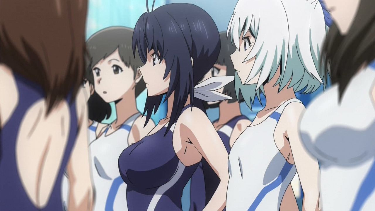 競泳水着のおにゃのこたち