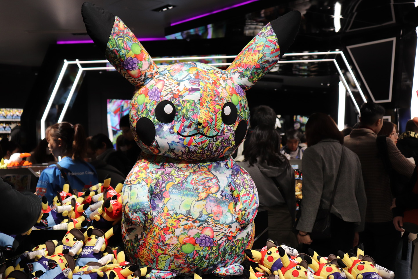 ポケセン渋谷のピカチュウ
