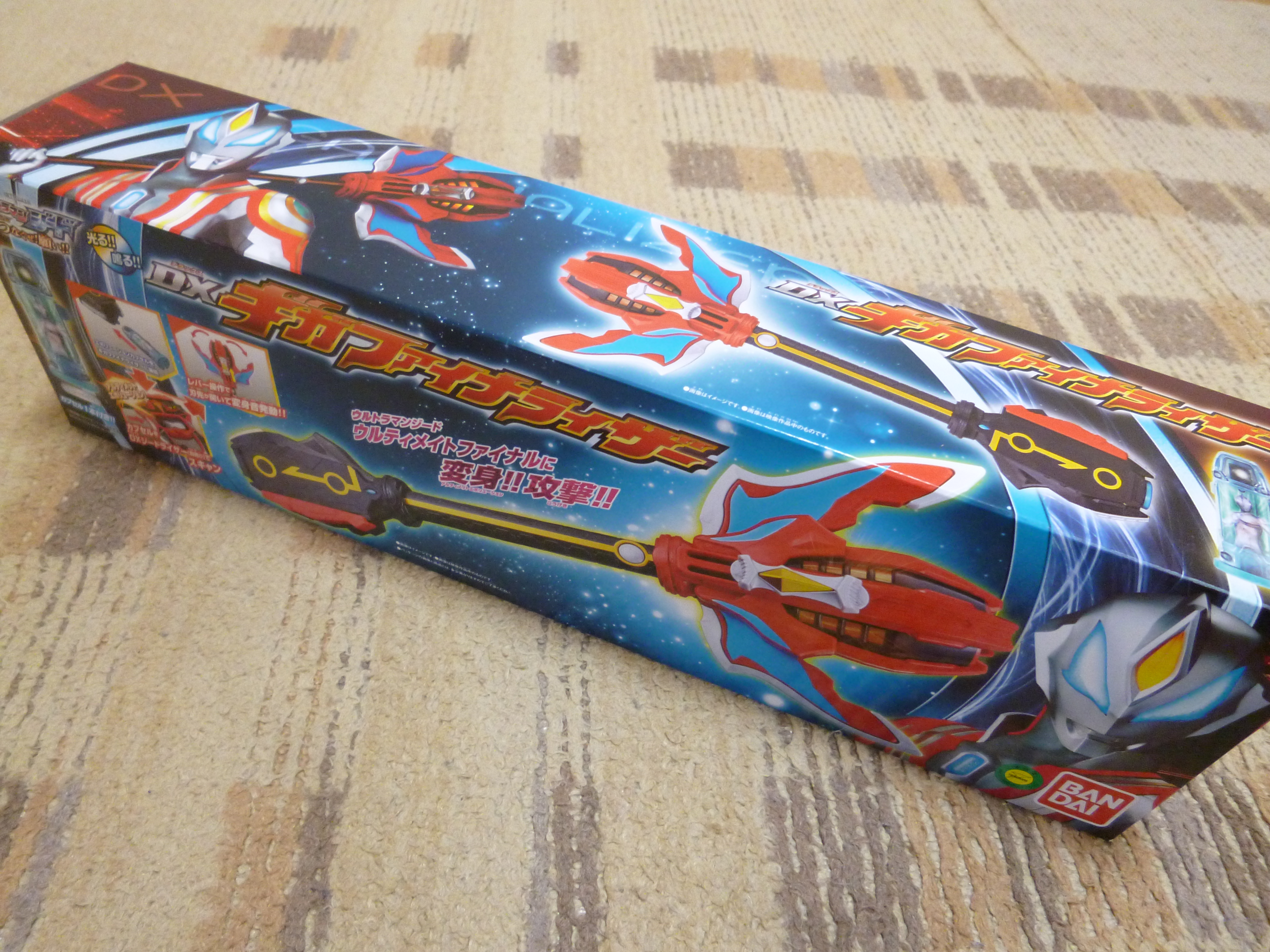 ウルトラマンジード DXギガファイナライザー レビューらしきもの