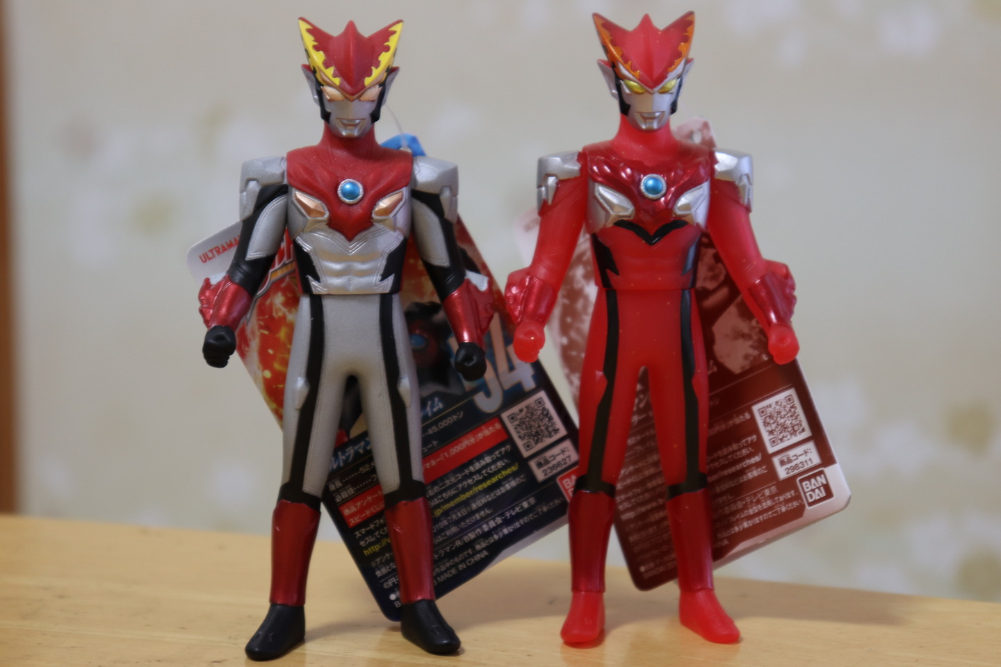 ロッソフレイムの限定ソフビ(ultraman rosso flame special figure)