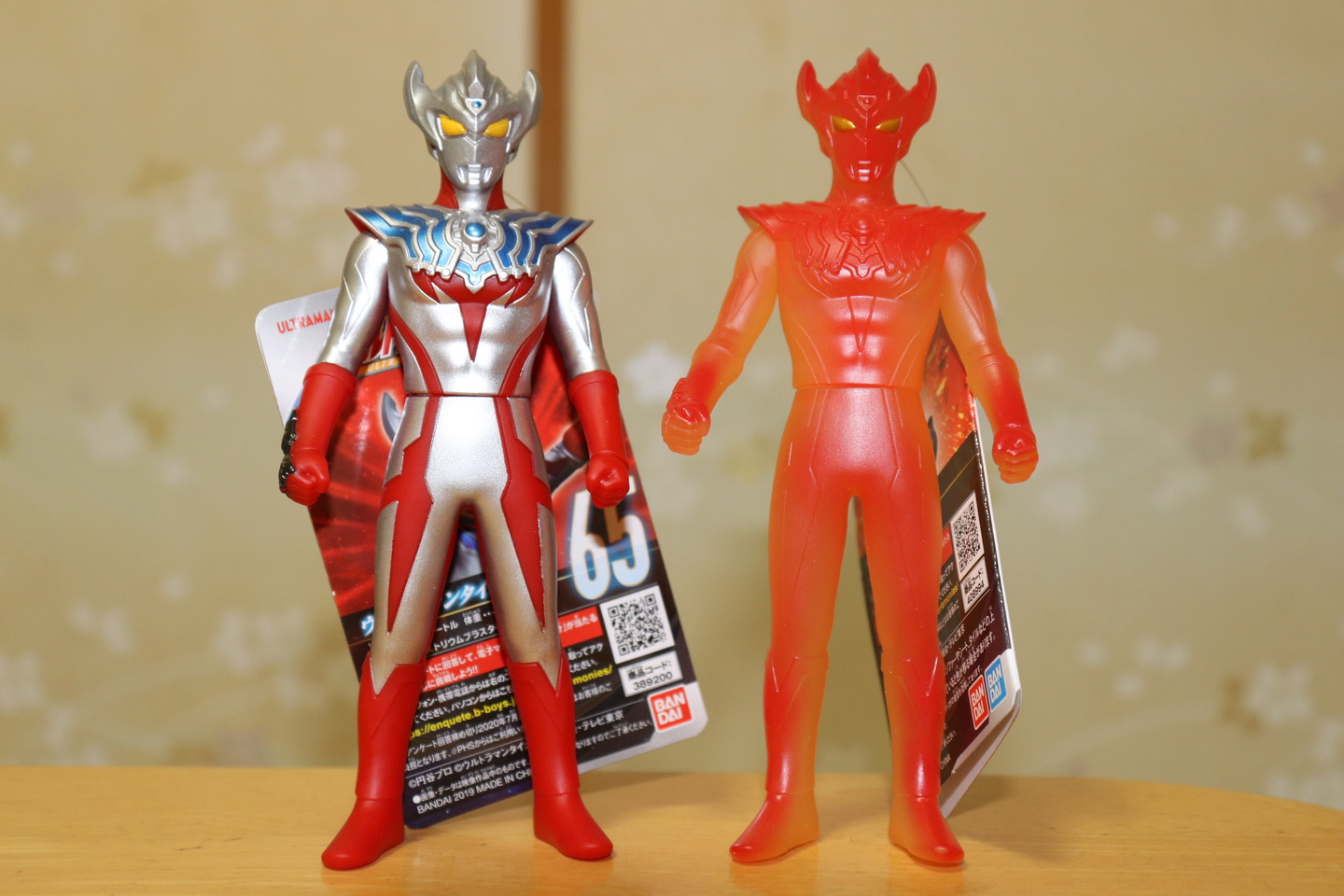 ウルトラマンタイガの限定ソフビ(ultraman taiga special sofvy)