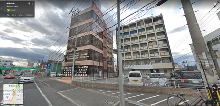 木屋町のビル ストリートビュー