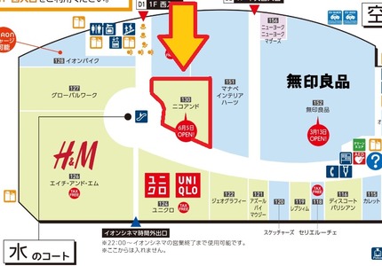 ニコアンド 6月5日