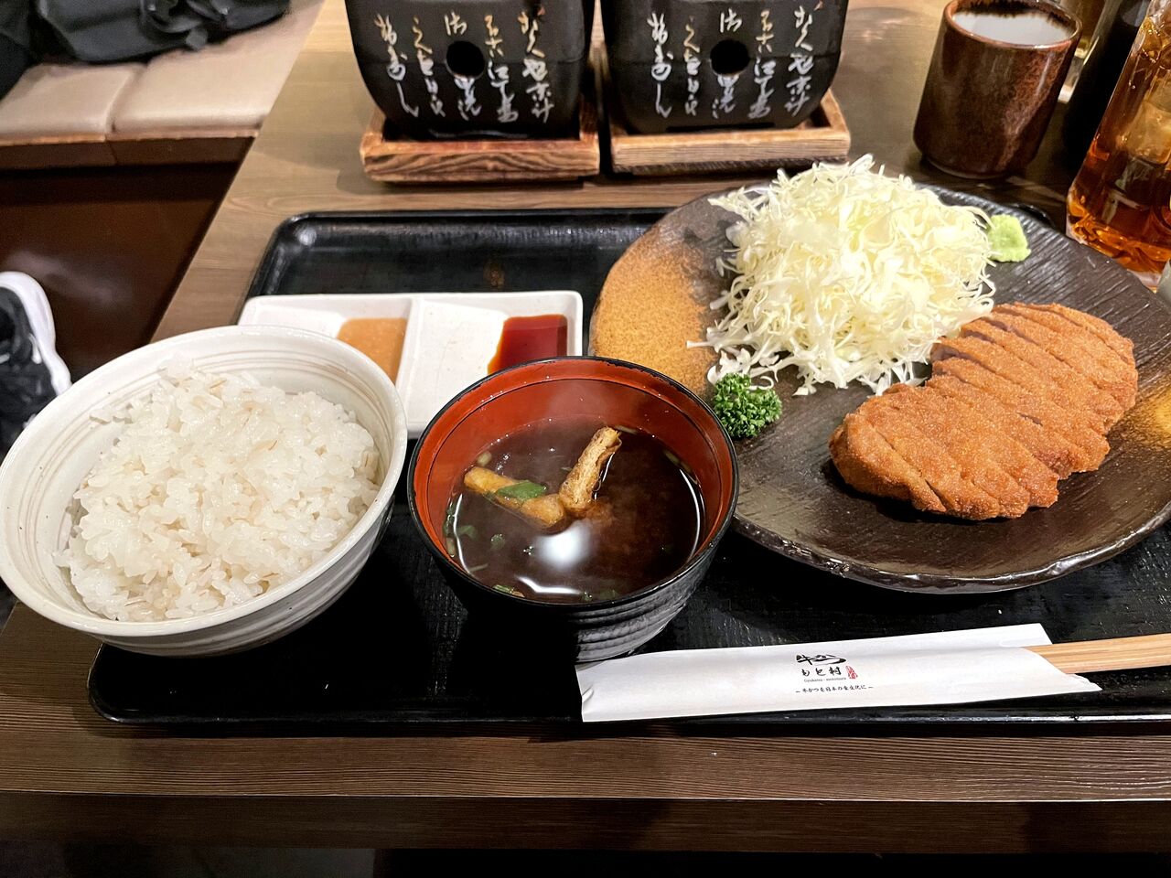 梅田のルクアにある 牛かつ もと村 に行ってきました おでかけグルメ 寝屋川ローカルレポート
