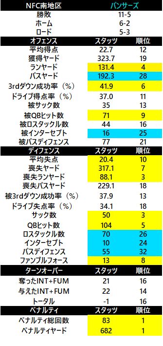 2017-nfc南 パンサーズ