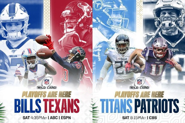 19 ワイルドカードプレーオフ 1日目2試合を浅く展望 茶犬 Nflブログ