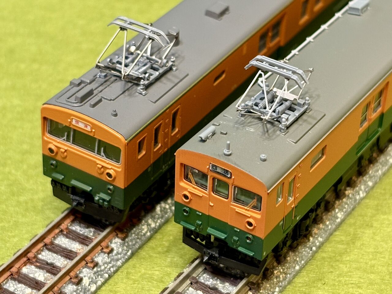 【完全早い者勝ち❗】Nゲージ　クモニ143 湘南色　スカ色 KATOの「クモニ143形」と、マイクロエースの「クモヤ143・湘南色」を