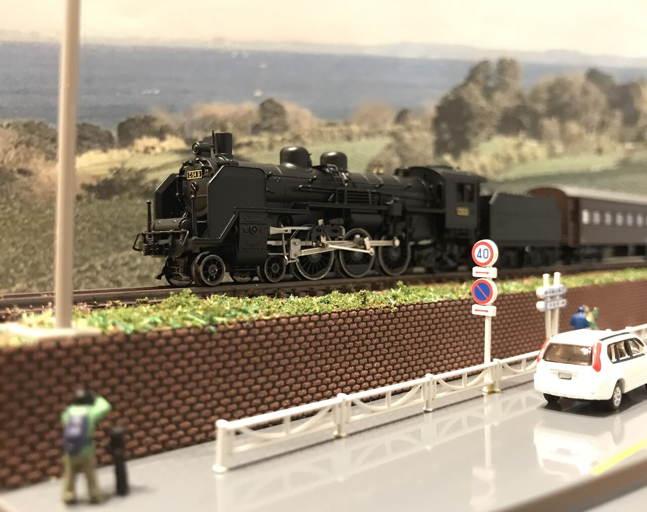C54形」をミニジオラマに乗せてみた。 : エヌゲ道 since 2015 ～N