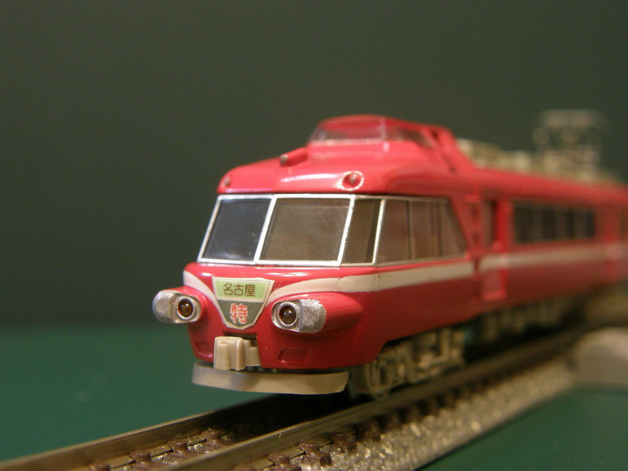 トミックス「名鉄7000系パノラマカー(旧製品)」に色差し・その トミックス「名鉄7000系パノラマカー(旧製品)」に色差し・その