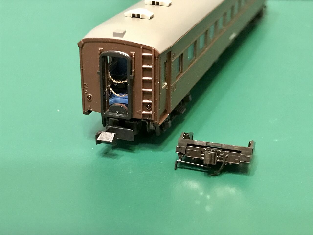 【福王】〇33.鉄道ジャンク品 MIYAZAWA MOKEI HOゲージ スイテ マシ スロ 模型 置物 コレクション y15-517222 ジャンク！MIYAZAWA MOKEI オハフ33 かなり古い物 売り切り 送料無料！