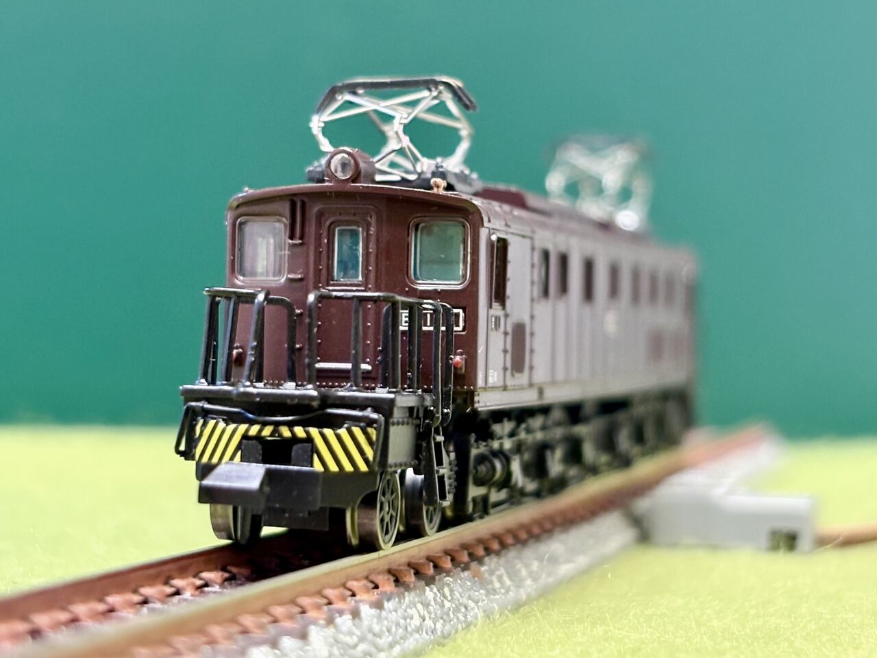 新規入線車両（マイクロエース EF14-1 ゼブラ塗装）。 : エヌゲ道