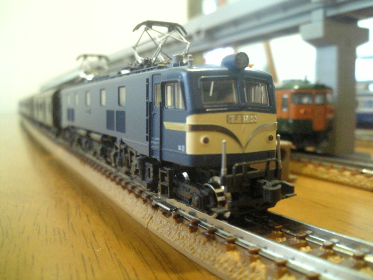 KATO 「EF58形 電気機関車」（後期型大窓・ブルー） : エヌゲ道