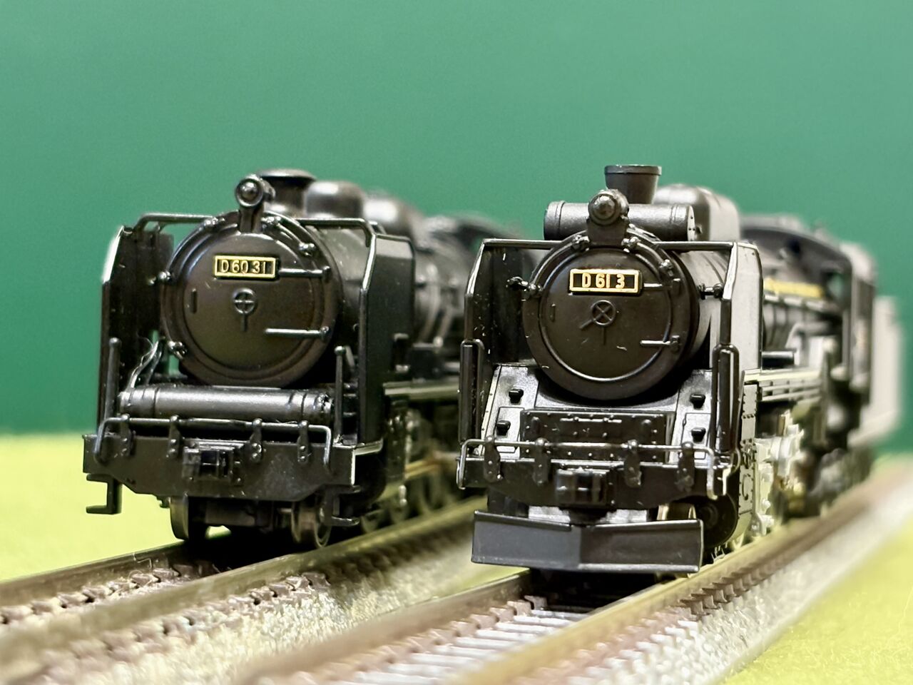 マイクロエースの「D60形」と「D61形」を並べてみました。 : エヌゲ道