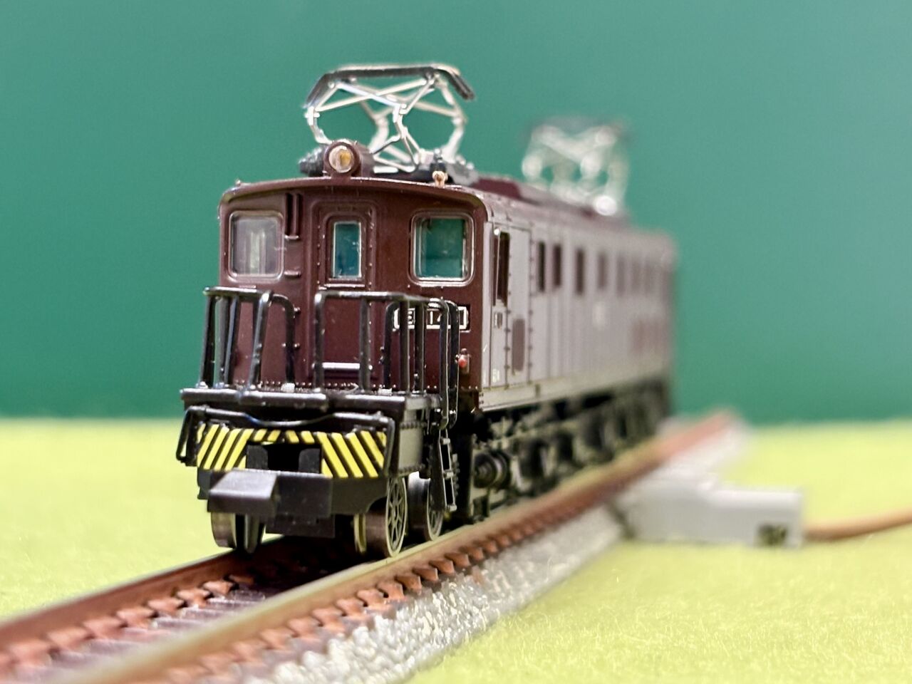 新規入線車両（マイクロエース EF14-1 ゼブラ塗装）。 : エヌゲ道