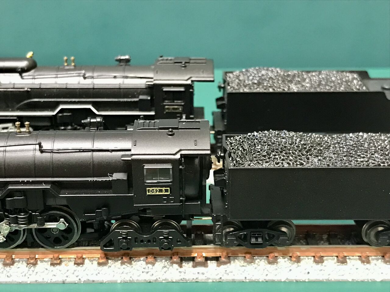 マイクロエースの「D52形」と「D62形」を並べてみました