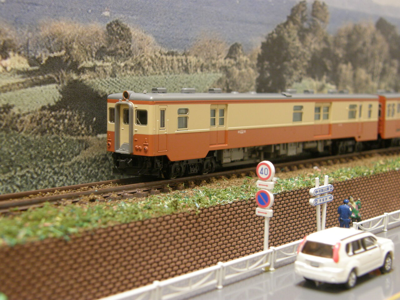 ミニジオラマに車両を乗せてみました。 : エヌゲ道 since 2015 ～N