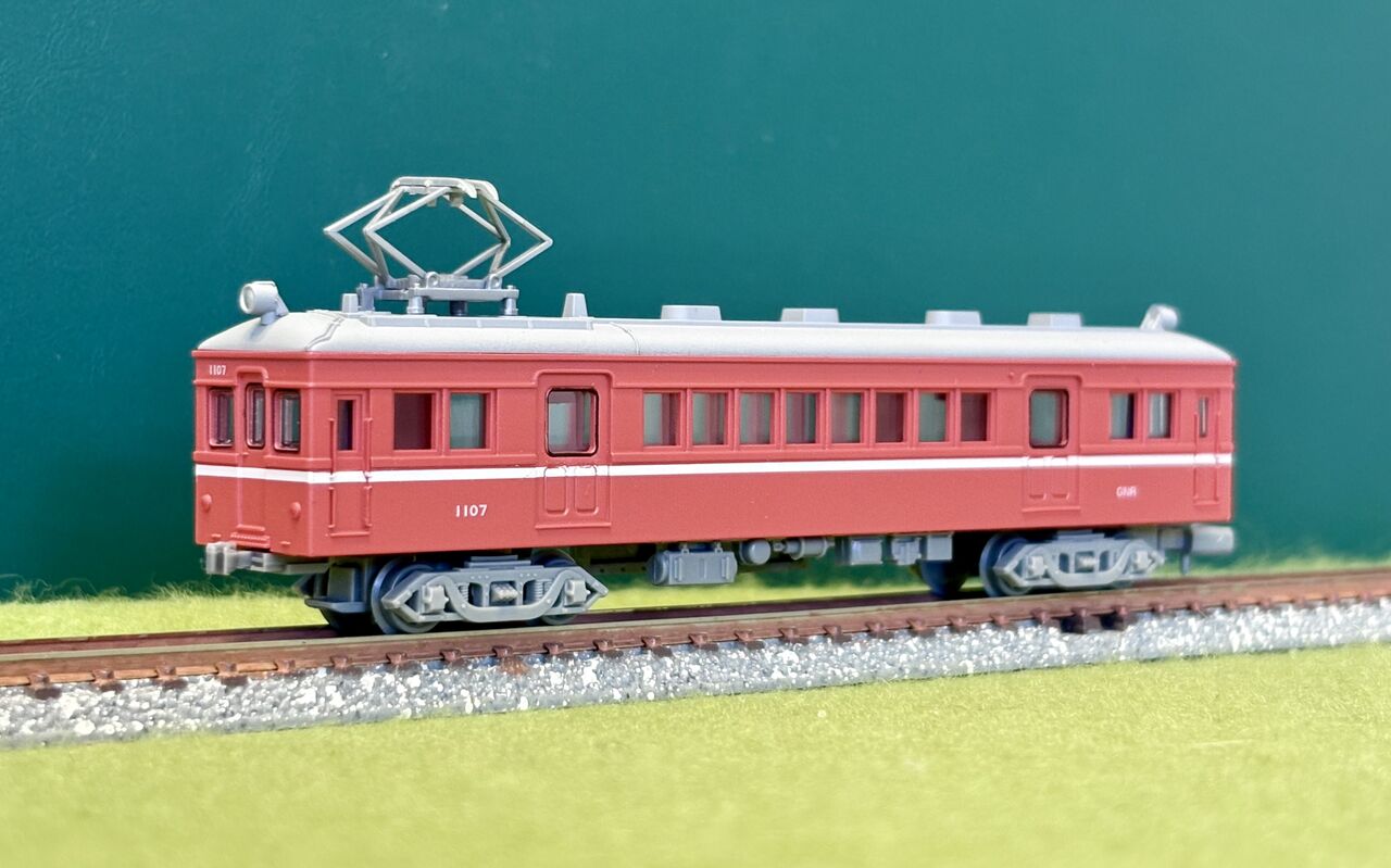 新規入線車両（鉄コレ・岳南鉄道 モハ1107）。 : エヌゲ道 since 2015