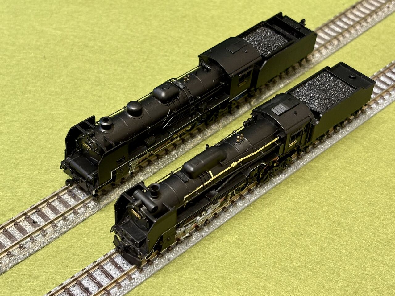 マイクロエースの「D60形」と「D61形」を並べてみました。 : エヌゲ道