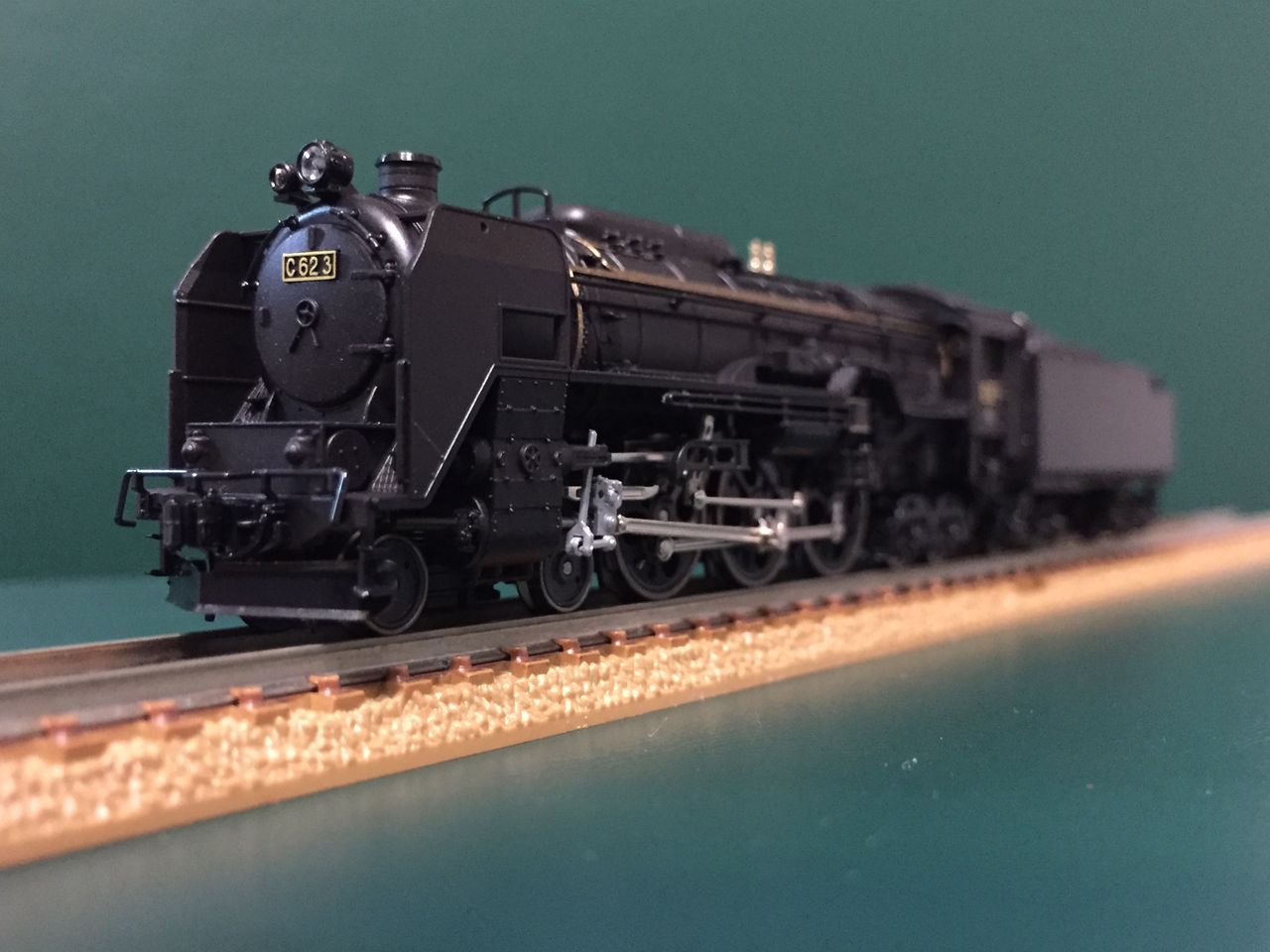 KATO「C62形」とマイクロエース「D62形」を並べてみました