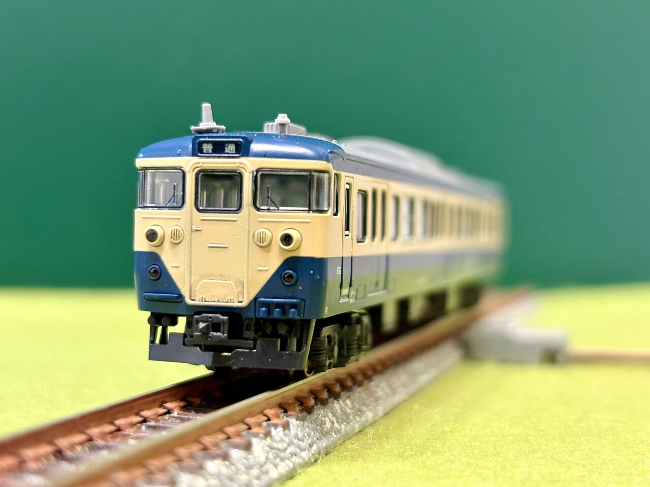 KATOの「113系・横須賀色」と「115系・湘南色」を並べてみました