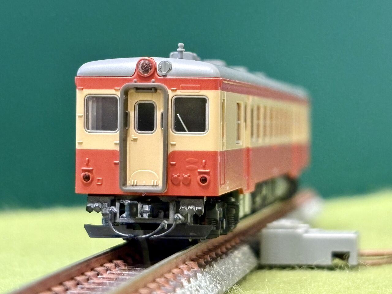 KATOの「キハ52形」とグリーンマックスの「キハ23形」を並べてみました