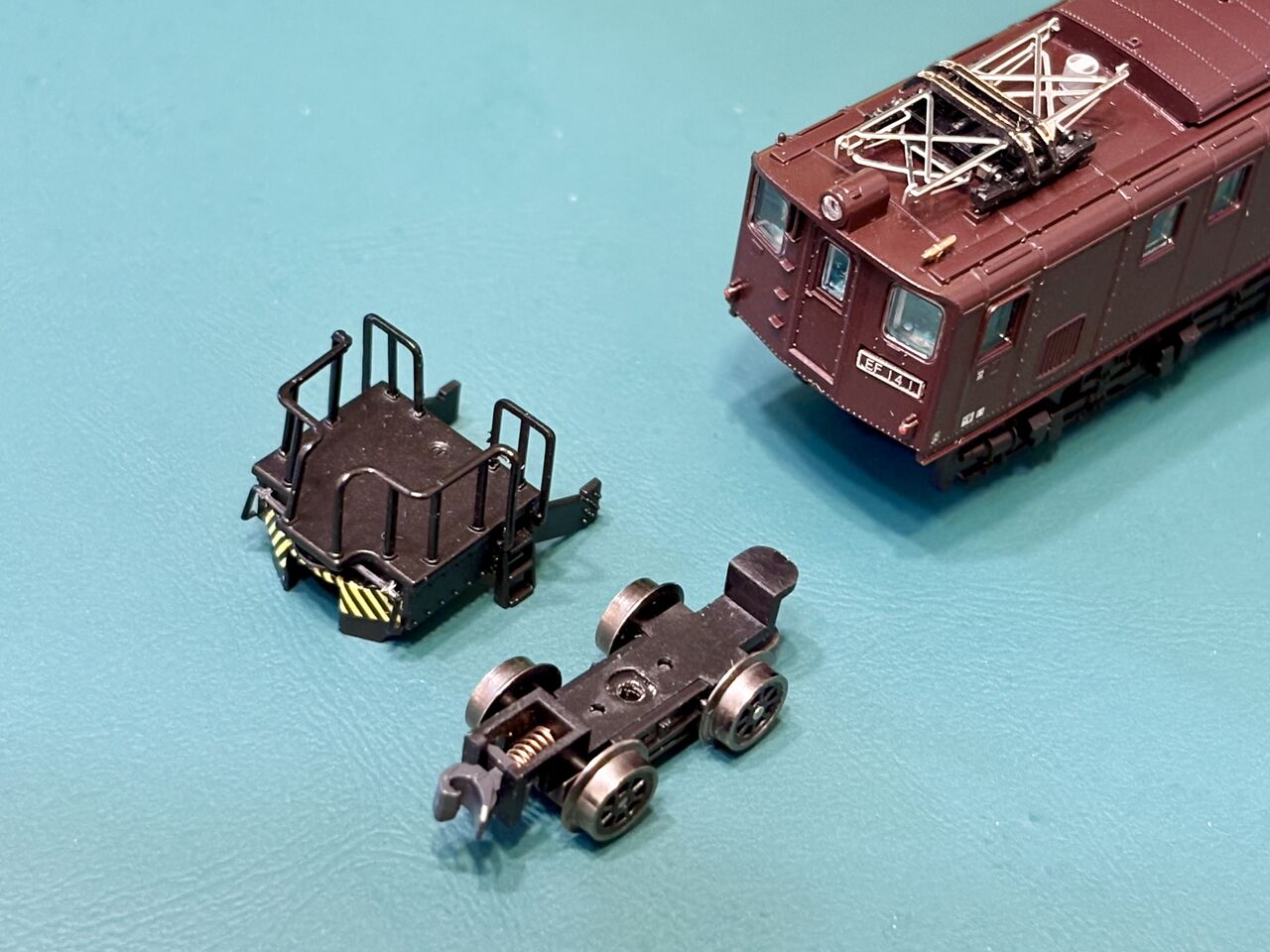 新規入線車両（マイクロエース EF14-1 ゼブラ塗装）。 : エヌゲ道