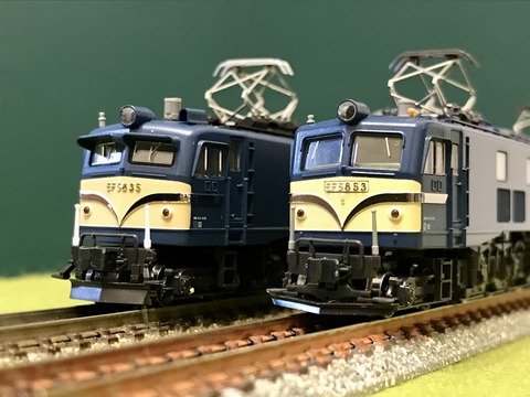 KATOの「EF58形」を並べてみました。 : エヌゲ道 since 2015 ～N