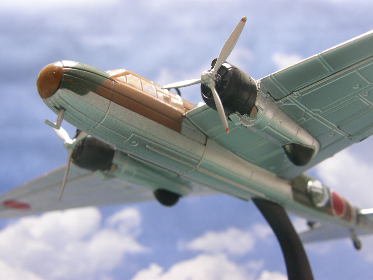 レトロフィギュア爆撃機6機 九六式陸上攻撃機」を撮影してみました。 : エヌゲ道 since 2015 ～N