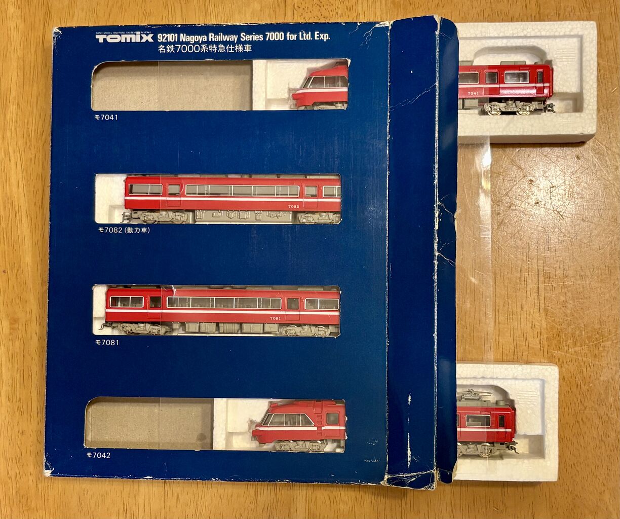 t*n様 新品レア 名鉄7000系パノラマカープラキット限定スペシャルセット H トミックス「名鉄7000系パノラマカー」と、マイクロエース「名鉄キハ