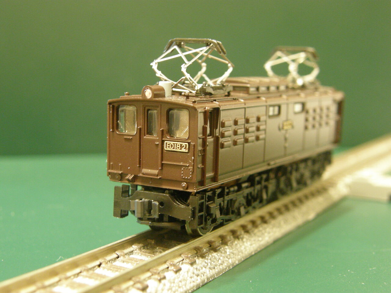 てなグッズや 新規入線車両（マイクロエース ED18-2・復活）。 エヌゲ道 : 鉄道模型