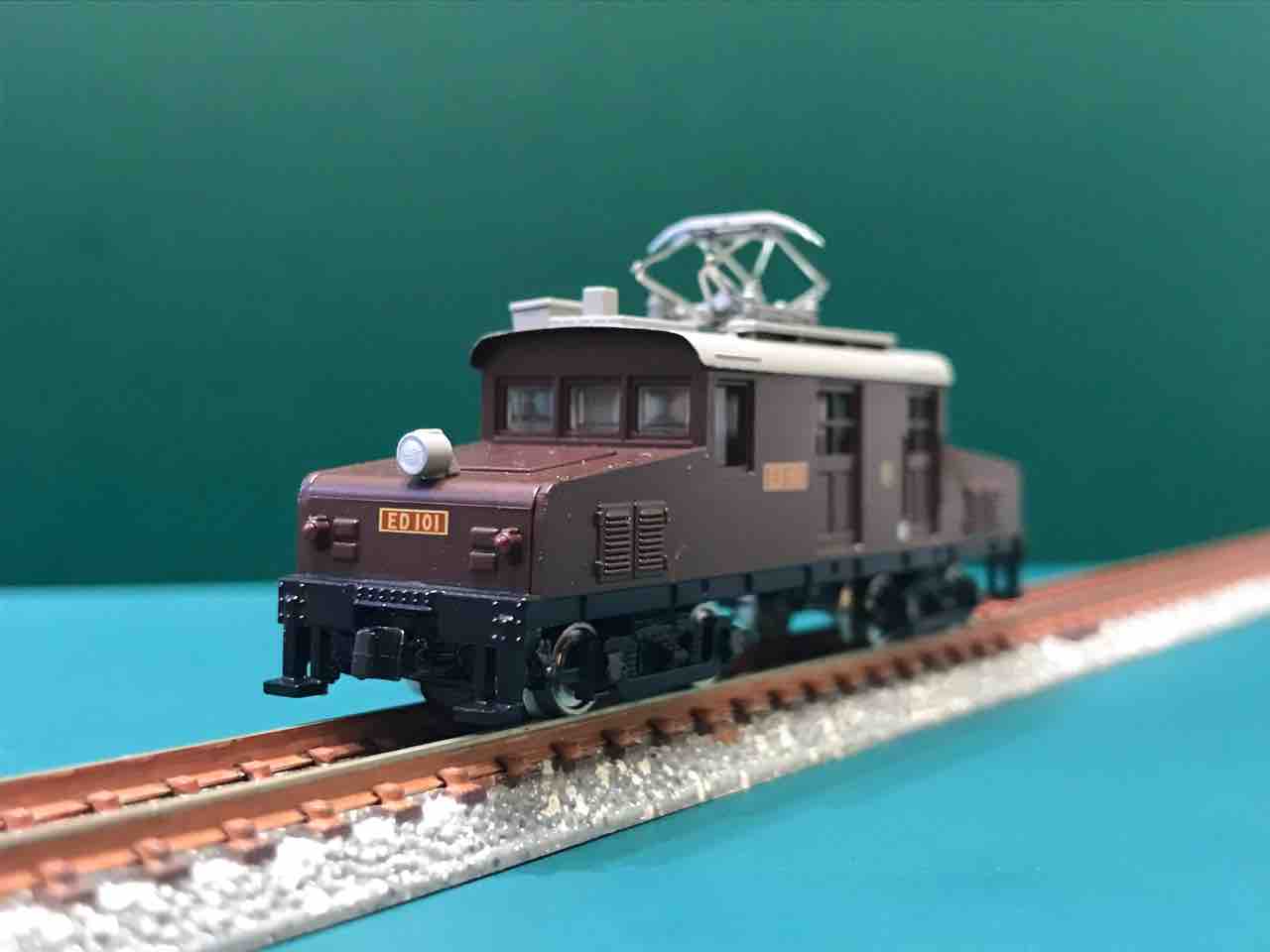 鉄コレ「凸型電機（ED101形）」をN化する。 : エヌゲ道 since 2015