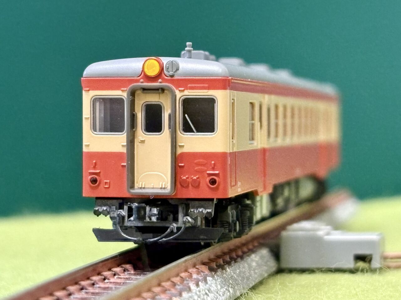 KATOの「キハ52形」とグリーンマックスの「キハ23形」を並べてみました