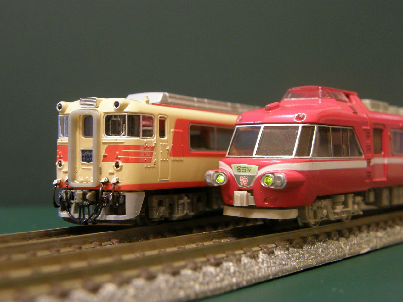 トミックス「名鉄7000系パノラマカー（旧製品）」に色差し・その2