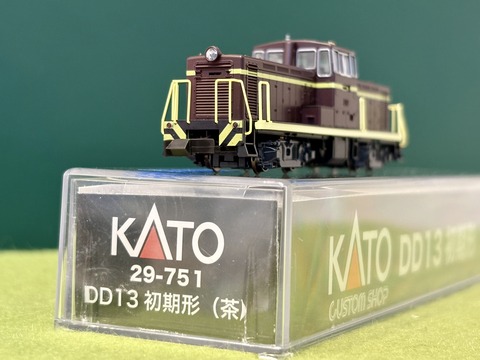 新規入線車両（KATO DD13 初期形・茶）。 : エヌゲ道 since 2015 ～N